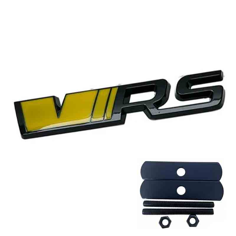 3D Металлическая наклейка VRS Стайлинг автомобиля для VRS Octavia Elroq Fabia Rapid Superb Kodiaq Эмблема на переднюю решетку Наклейки на заднюю дверь багажника