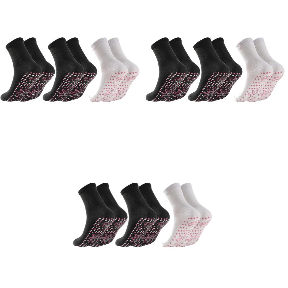 3 пары/комплект Унисекс Зимние Теплые Самонагревающиеся Оздоровительные Носки Облегчение Боли Уличные Термоноски Мужские/Женские Для Улицы