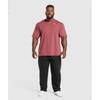 Gymshark Футболка Essential Oversize, цвет: стираный, ягодно-розовый A1a3e Kcps