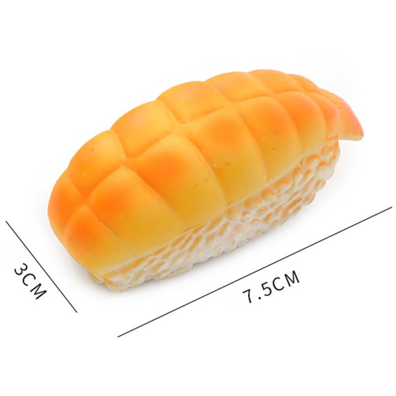 Игрушка-суши для собак, забавные милые интерактивные скрипучие игрушки, устойчивая к укусам, износостойкая жевательная игрушка для домашних животных