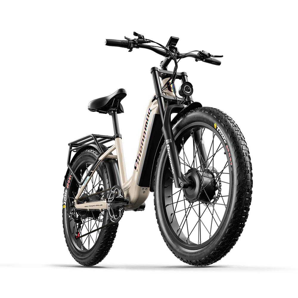 Shengmilo S700 1000W Dual-Drive Fat Tire E-Bike, 26x3.0 Tires, Samsung Battery, Hydraulic Brakes for Off-Road & Urban Commute