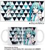 COSPA Hatsune Miku V4X Full Color Mug X Approx. H9.5 8cm