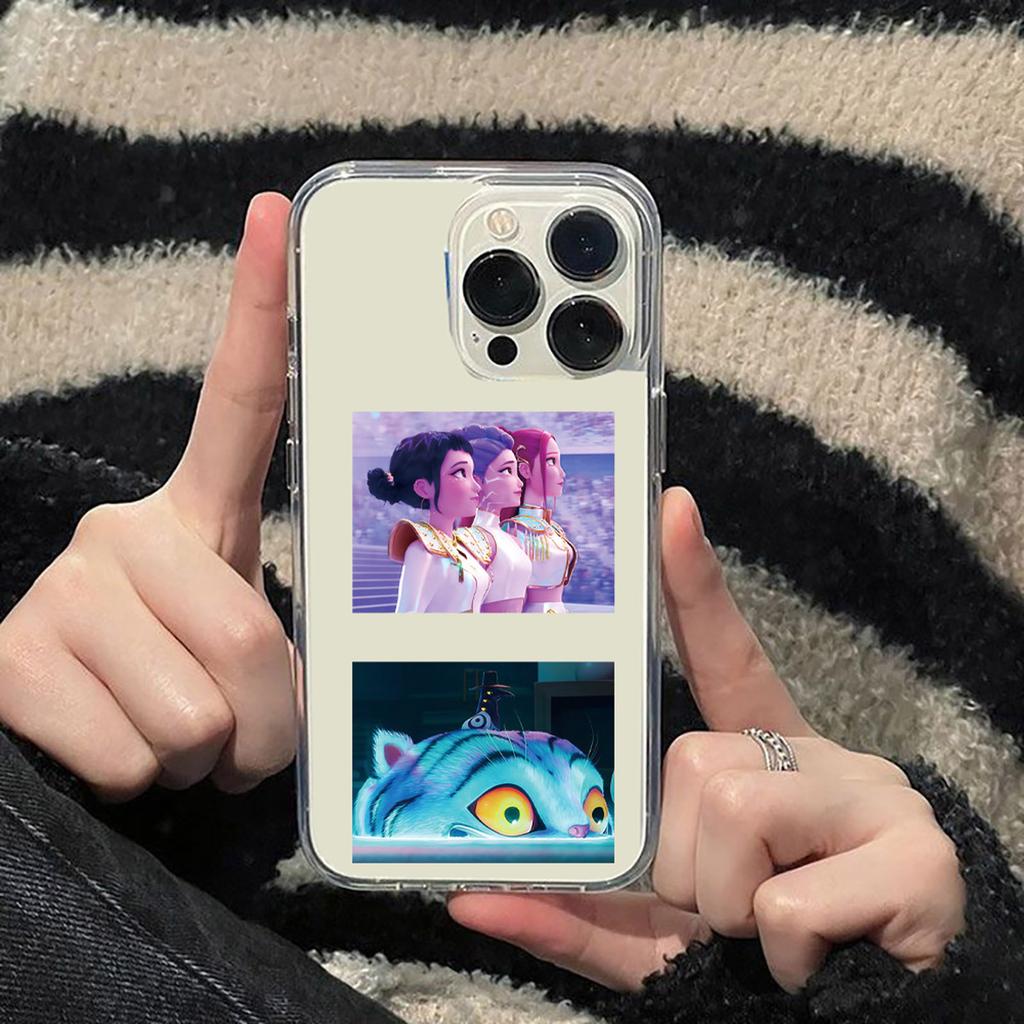 50pcs Witch Girls Personalized Stickers Waterproof Decorative Stickers For Notebooks And Water Cups