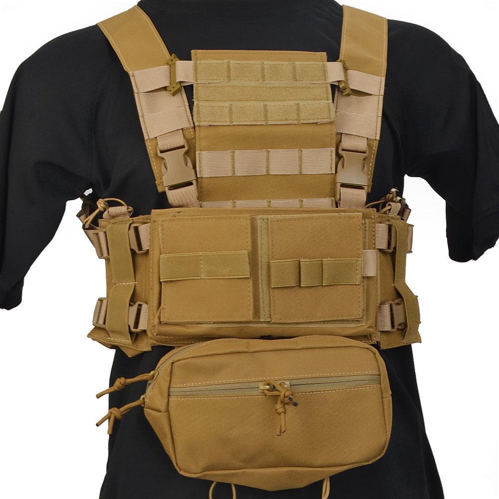 Tactical Vest Light Weight MK3 Combat Chest Rigs Outdoor Hunting Protection Horness Gears With Molle System.