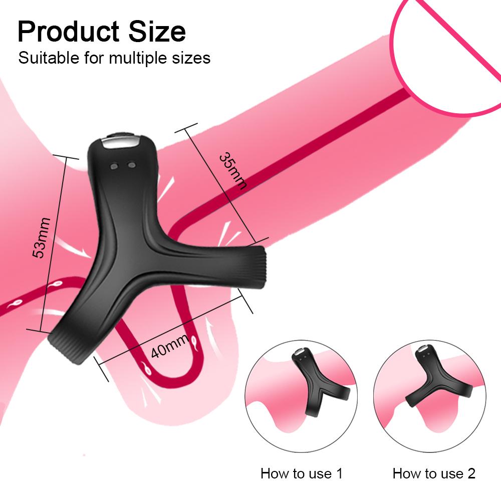 Male Vibrator Cockring Penis Cock Ring for Man Delay Ejaculation Sex Toys for Men Couple Rings Penisring Toys for Adults 18 Shop