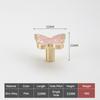Handles Drawer Cabinet Furniture Kitchen Handles For Cabinet Knob Door Drawer Furniture Knob Butterfly Shape Handle