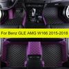 Автомобильные коврики для Mercedes Benz GLE AMG W166 53 63 63S 2015 2016 2017 2018 Коврики для ног Ковер Чехол Аксессуары для интерьера