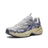 Anta AT2000 Retro Sports Fabric Low top Running Shoes Men's Silver Gray Blue 912445502-1