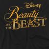 Beauty And The Beast Футболка с логотипом унисекс для взрослых