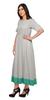 Moomaya Solid Casual Cotton Dress For Women A-Line Long Maxi Kurti Women