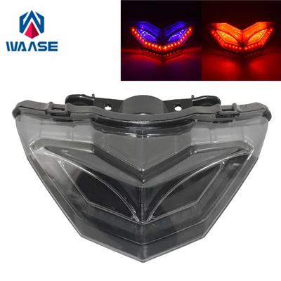 Waase Для Kawasaki Ninja 250 300 EX300 2013 2014 2015 2016 2017 Задний фонарь Стоп-сигнал Поворотники Интегрированный светодиодный свет