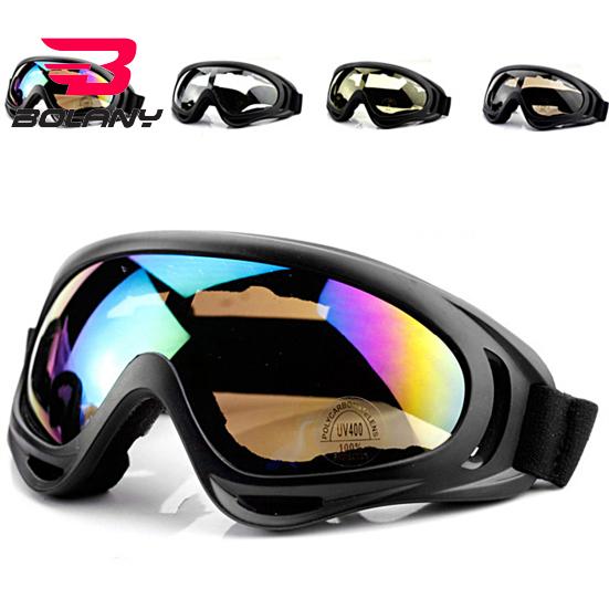 BOLANY Cycling Glasses Windproof UV Resistant Impact-Resistant Anti-fog Good Toughness Sport Goggles Cycling Supplies