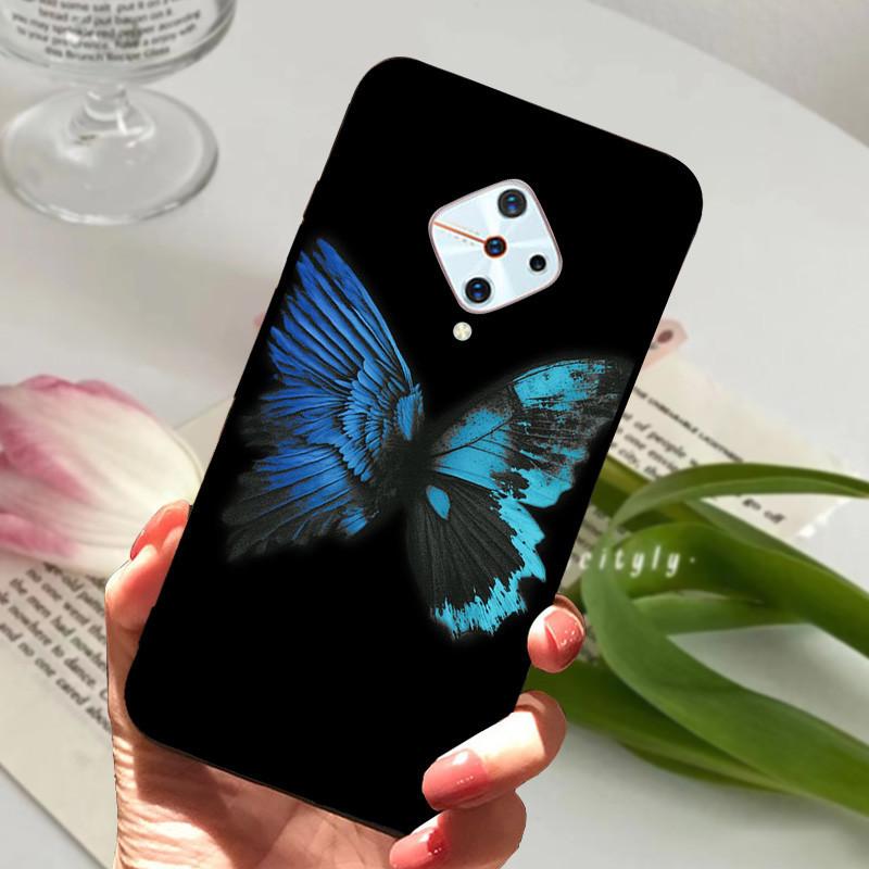 Чехол для Vivo V17 Чехол-крышка S1 Pro Силиконовый Мягкий Расписной Чехол для Телефона для VIVO 1920 V17 Россия Чехол TPU Бампер для vivoV17 V 17 s1Pro