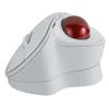 Nakabayashi Digio2 Trackball Mouse, Adjustable Angle, 5 Buttons, Optical, White