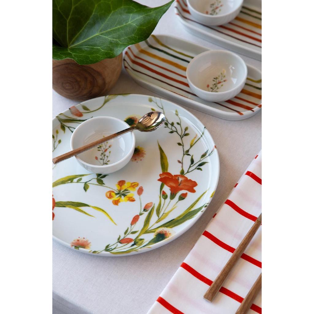 Moderna 14 Piece Breakfast Set For 6 People Fiore