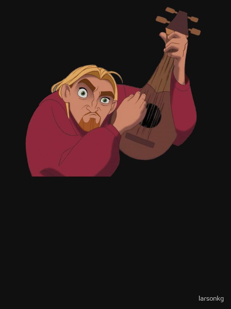 The Hunchback of Notre Dame El Dorado Miguel Guitar Classic T-Shirt