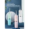 Oral Irrigator Portable Water Flosser, USB Rechargeable Water Jet Tooth Pick + 4 Jet Tip 3 Modes Waterproof Teeth Cleaner