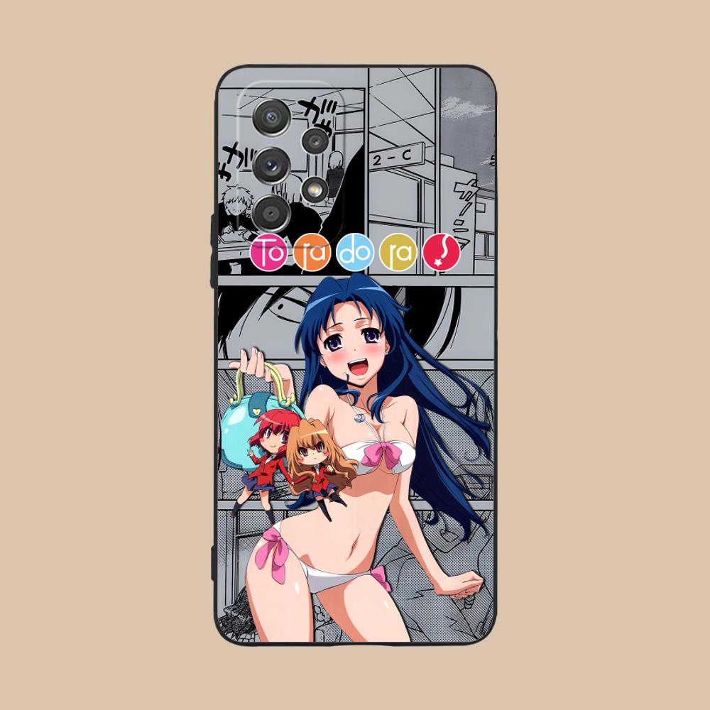 Чехол для мобильного телефона Toradora Kawashima для Samsung Galaxy M55 54 42 35 34 33 32 23 22 15 14 13 12 F55 5G Цветной чехол Роскошный