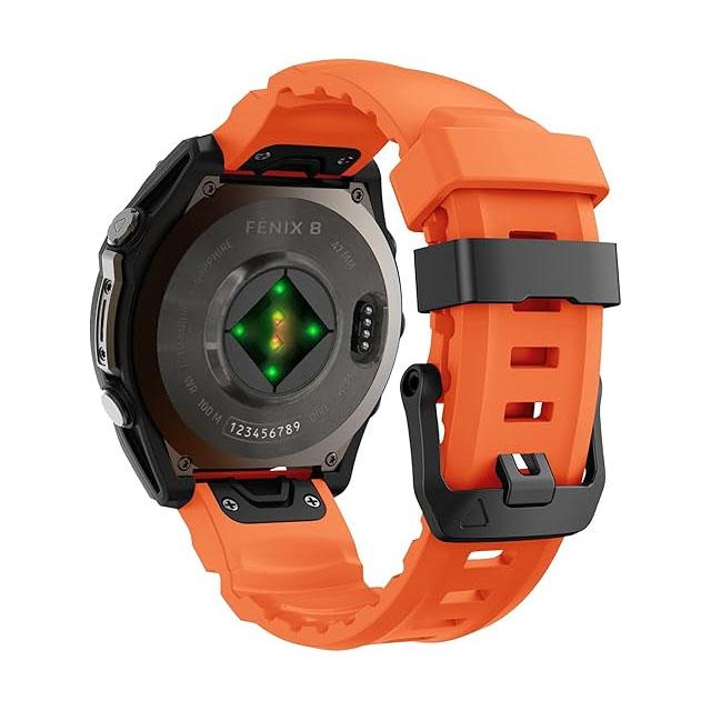 22 мм 26 мм Ремешок для Garmin Fenix 8 Ремешок/Fenix 6 7 5 E Vivoactive Силиконовый Спортивный браслет для часов correa для Garmin Forerunner Ремешок