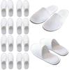 Darslyn Disposable Slippers for Set of Individually for Indoor Business Inflight Hospital Business and Nursing Premium Ideal for Evacuations and Room