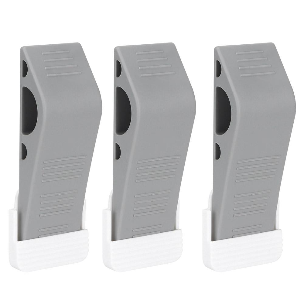 3 шт. Дверной стопор настенный дверной блокиратор детский протектор декоративный защитный гибкий резиновый стопор(# 1)