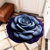 Peony Floor Mat 3D Visual Effect Floral Rug Absorbent Bathroom Mat