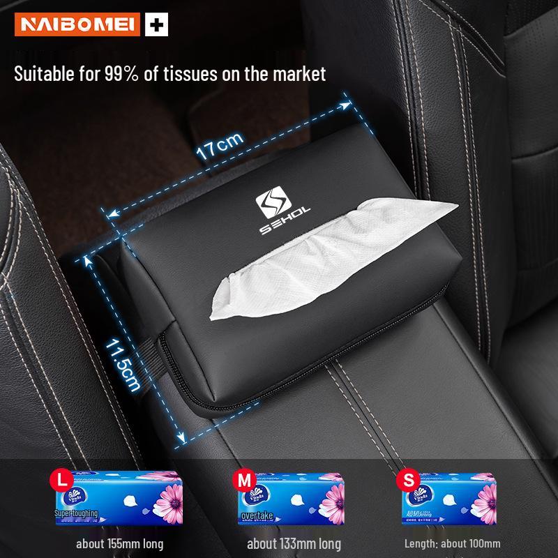 Тканевая коробка-подлокотник для автомобилей JAC Sehol A5/E10X/E20X/E40X/E50A