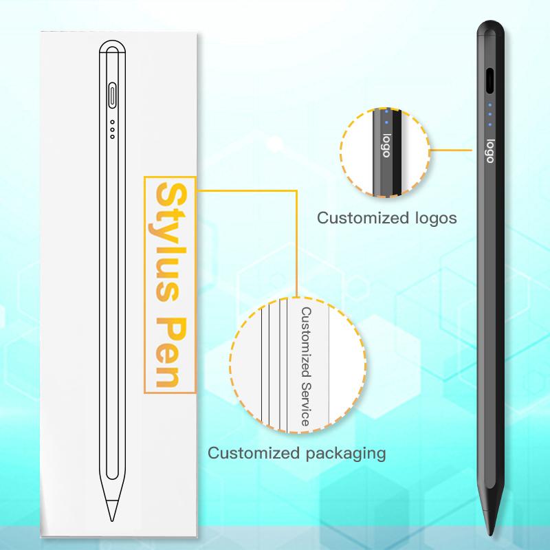 New Rechargeable Magnetic Top Smart Digital Touch Screen Capacitive Active Stylus Pen Pencil for Ipad