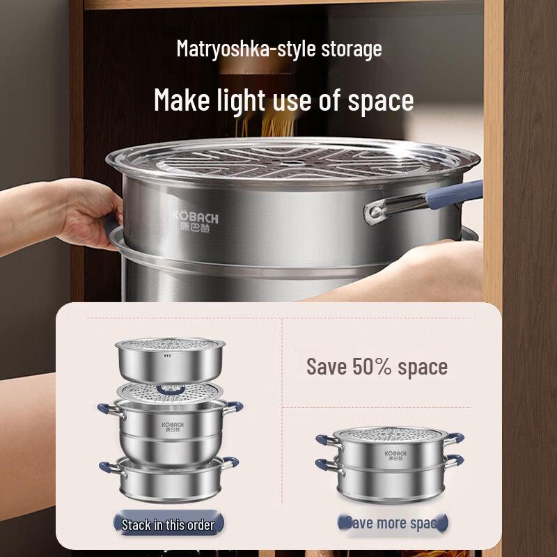 Многоярусная пароварка Kangbach 32 см
