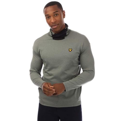 Lyle & Scott Mens Snood Collar Summer Sweatshirt