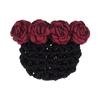 Hair Accessories Bow French Hair Clip Barrette Women Hair Bun Cover Net Snood Hairnet Flower