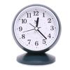 Noiseless Alarm Clock with No Ticking Designs Suitable for Students and Professional Quiet Movement Analog Table Clock