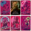 Постер Hotline Miami Горячие Классические Постеры Приключенческой Игры и Металлическая Жестяная Табличка Настенное Искусство Декорация Табличка Мужская Пещера Домашний Декор студия