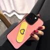 Розовая сетка на весь экран для чехла мобильного телефона iPhone 16 13 Защитный чехол для iPhone 15 Веселый 14 Мультяшный 12 Мягкий 11