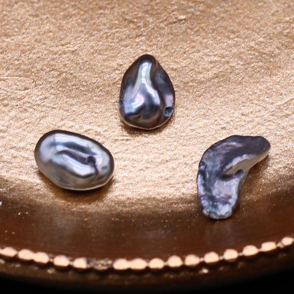 3Pcs Lot Natural Freshwater Pearls Irregular Loose Pearl Beads for Jewelry Making DIY Necklace Bracelet Earrings Accessories