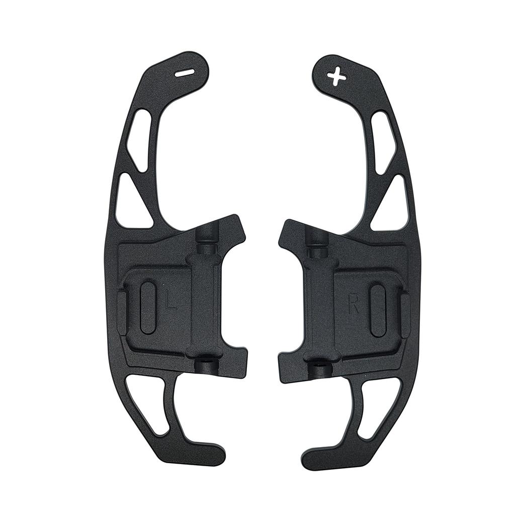 leihuo Extension Paddle Shift Cover for Golf MK7 GTI R R-line Scirocco Passat 2014-2019 (Black)