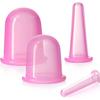 Silicone Cupping Therapy for Facial Beauty Anti Cellulite Cup Massager Vacuum Suction Cups for Improve Blood Circulation Amazing Cellulite Remover