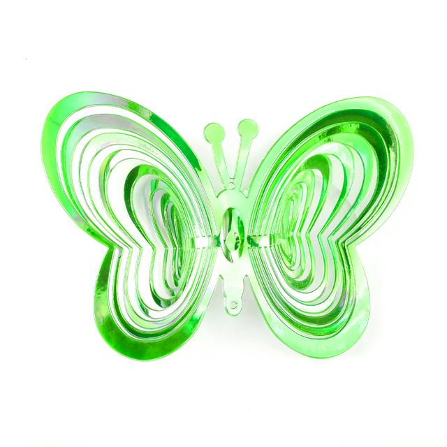 3D отпугиватель птиц-бабочек, спиннер, колокольчики, подвесные украшения, светоотражающее отпугивающее подвесное украшение, украшение для сада на открытом воздухе