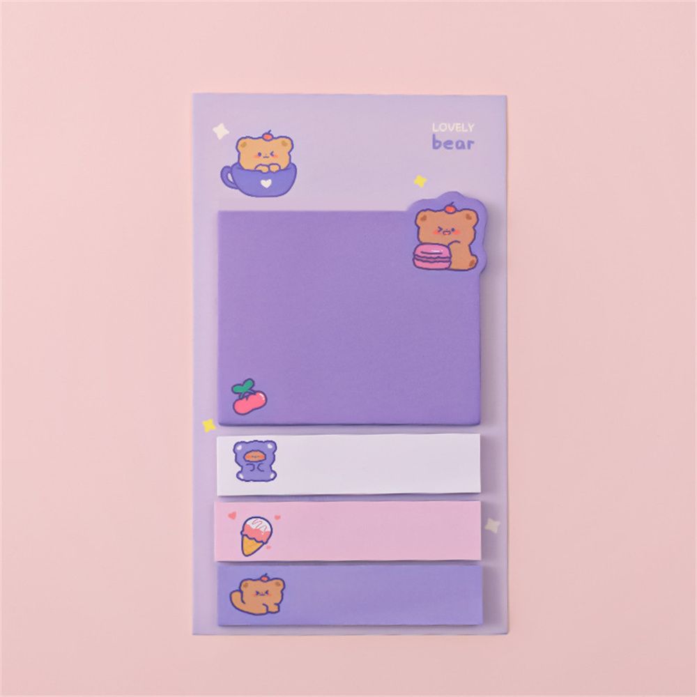 Kawaii School Supplies Animal Stationery N Times Memo Pads Planner Stickers Sticky Notes Bookmark