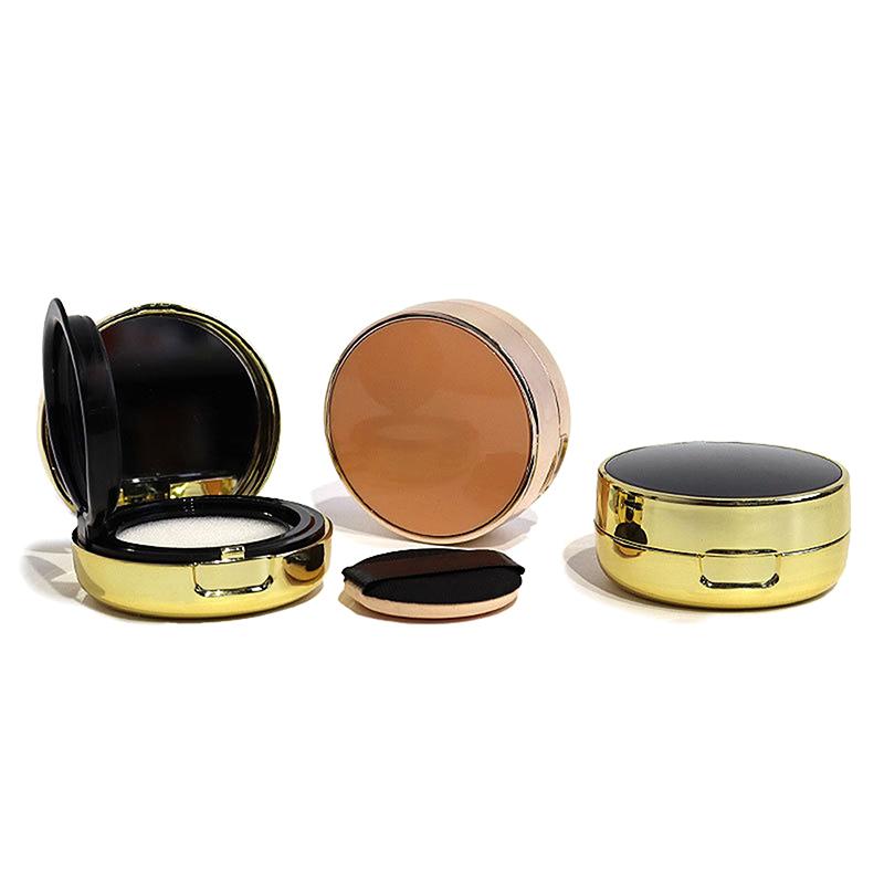 Мини-воздушная подушка для поделок, пустая шкатулка для пуховки с зеркалом, контейнер для косметики Bb Cream со спонжем, футляр для макияжа, уход за кожей