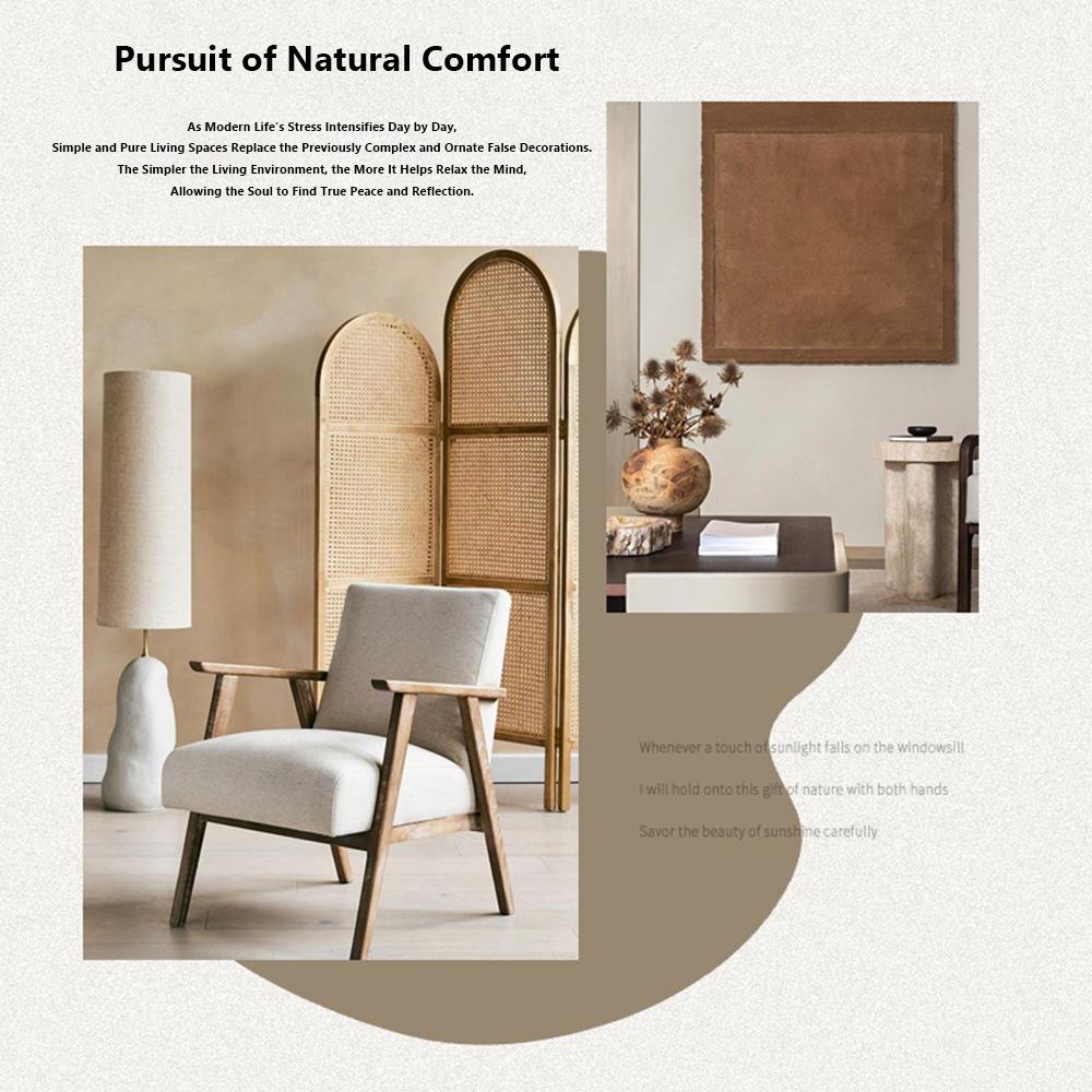 Wabi-Sabi Style Hanging Pendant Light  for Showrooms Restaurants Villas Living Rooms Dining Areas