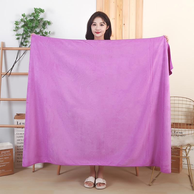 Extra Large Microfiber Bath Towel 100X200cm Soft Super Absorbent Map Quick-drying Towels Homeuse