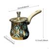 Кофейник с крышкой и носиком для растапливания пены