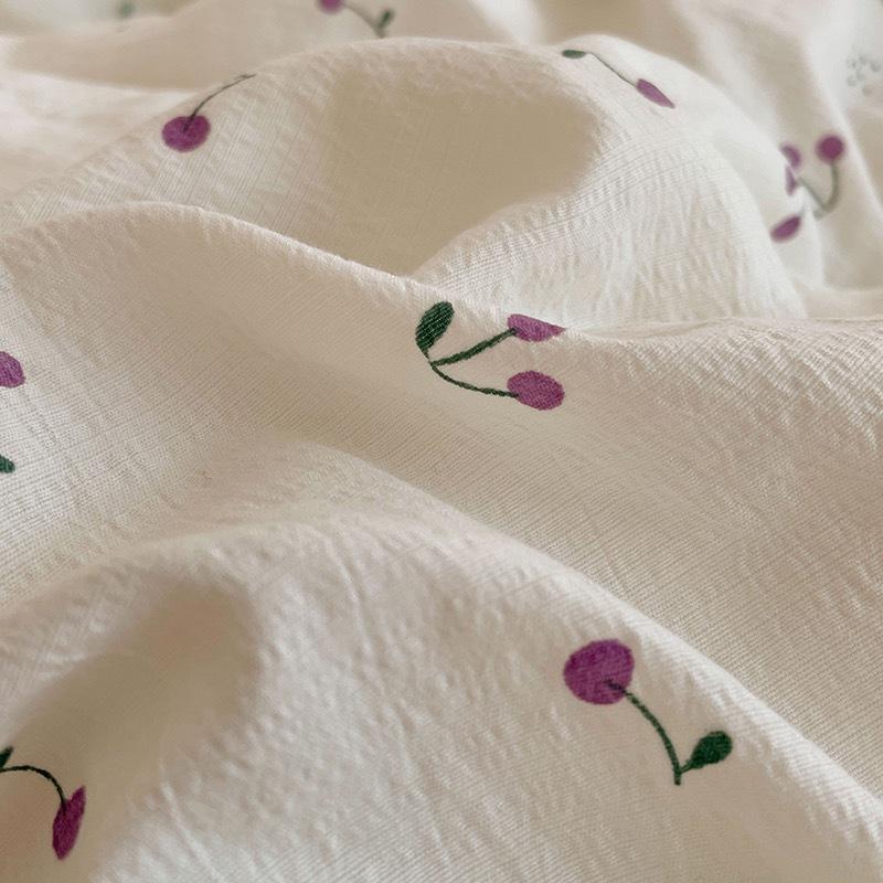 Двухслойный сетчатый пододеяльник для студентов Мягкий Прочный Комплект постельного белья Удобный Двуспальный размер Предметы первой необходимости для спальни