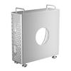Компактный вертикальный подставка-шасси для MiniM4 Laptop Mount Case Support с противоскользящим дизайном и эффективным охлаждением