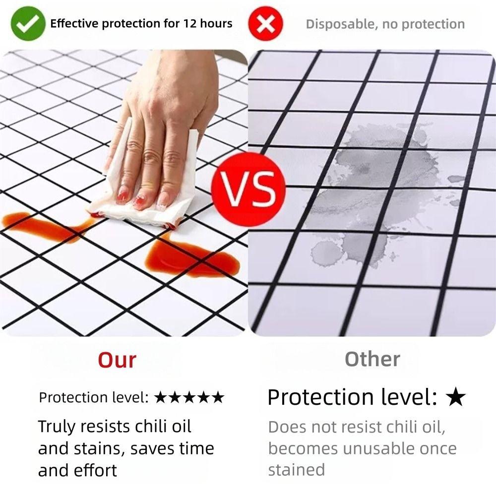 Скатерть ПВХ Водонепроницаемая Маслостойкая Клетчатая Скатерть Новая Скатерть для Обеденного Стола Дом Кухня