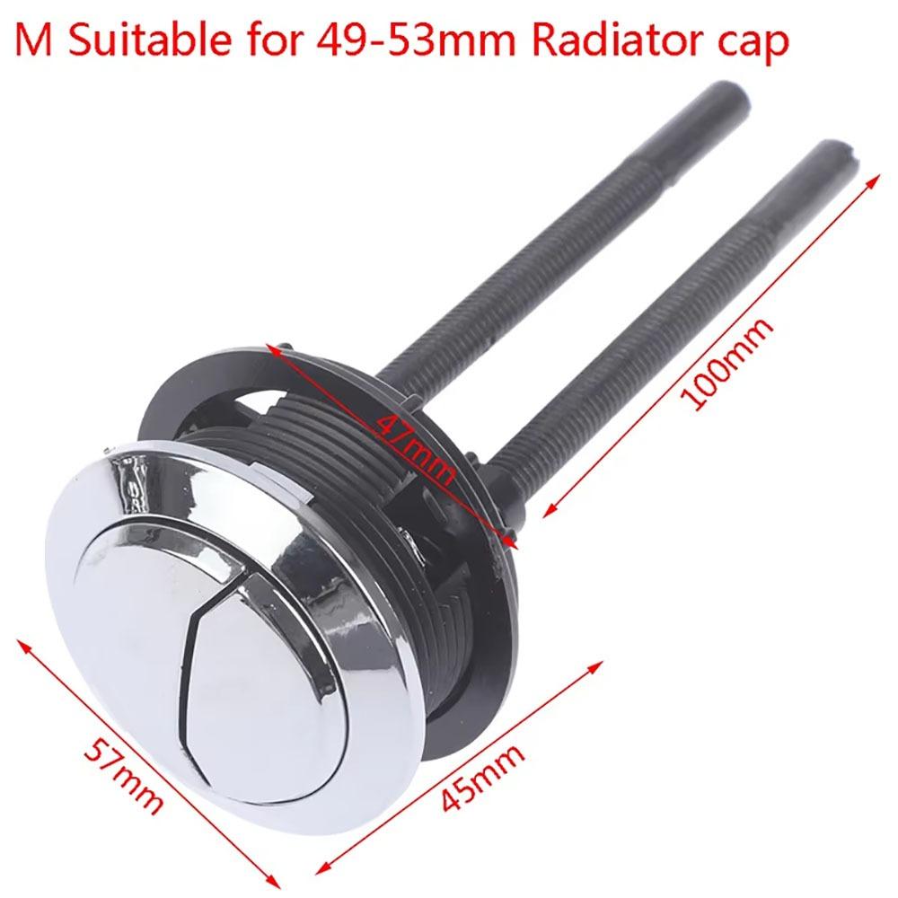 1Pcs Plastic Toilet Push Buttons Round/Square Shape Dual Flush Button Bathroom Accessories