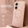 For Xiaomi Poco X7 Pro 5G/Redmi Turbo 4 5G Phone Case Carbon Fiber Textured Electroplated TPU Back Cover