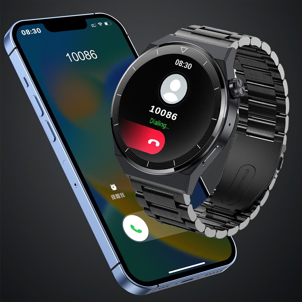Для Huawei Xiaomi Nfc Smart Watch Men Gt3 Pro Amoled 390*390 Hd Экран Heart Rate Bluetooth Call Ip68 Водонепроницаемые Smartwatch