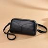 Small Crossbody Bag  100% Genuine Leather Women Tote Shoulder Bag Solid Color Clutch Ladies Bags For  Shoulder Bag